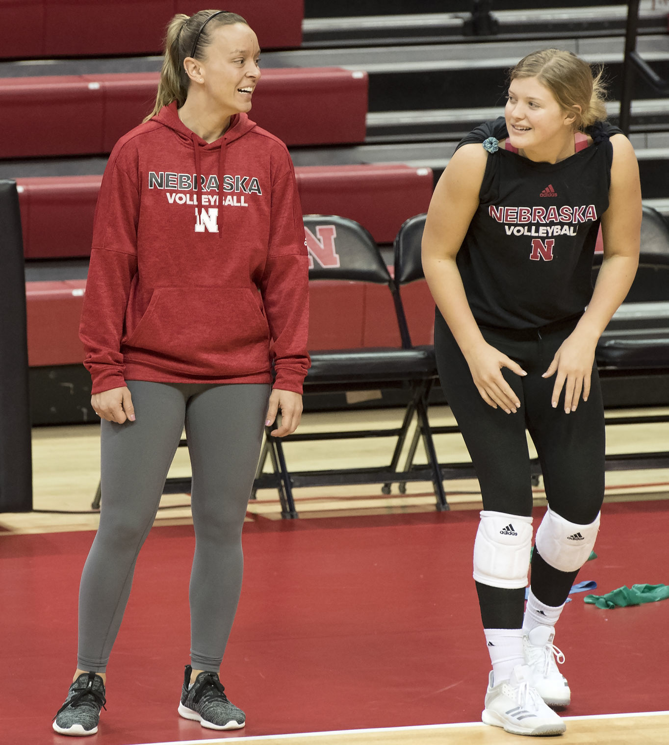 NCAA Volleyball Tournament practice, 11.29